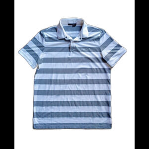 RLX Ralph Lauren Striped Performance Polo Shirt Large